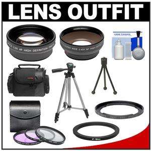 Telephoto & Wide Angle Lens Canon PowerShot SX30 IS & SX40 HS Digital 