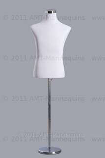     pinnable white fabric full adjustable dress form   B 102  