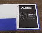 alesis dm5 pro kit owner s manual printed and bound