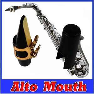 NEW Jazz Mouthpiece Alto Saxophone Sax Mouth Piece+Reed  