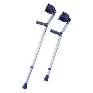  High Strength Forearm Aluminum Crutches Case Pack 2 