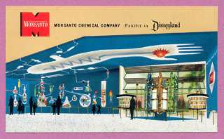 12) Disneyland Walt Disney Upjohn Monsanto Amusement Park Rides bsa82