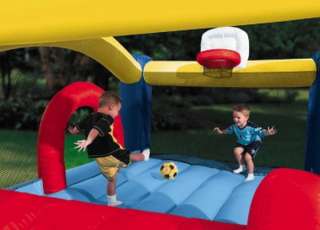 New Huge Inflatable Sports Theme Bounce House Bouncer & Slide Little 