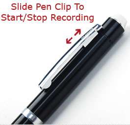 36 hr Voice Activated Pen Recorder Audio Spy Recording  