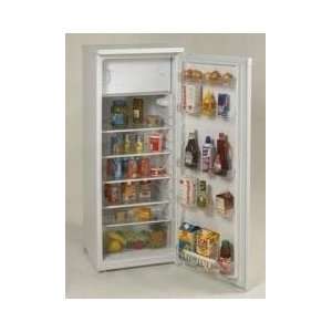  Avanti RM806W Apartment Refrigerator, Glass Shelves, 8 