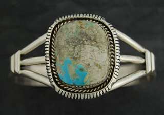   Augustine Largo Boulder Turquoise Bracelet Native American Jewelry