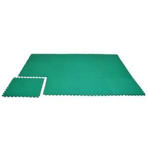   Set of 12) eWonderWorld 24 X 24 X~5/8 Thick Green Play Mats Baby