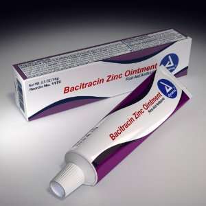  Dynarex Bacitracin Zinc Ointment, 0.5 oz Tube: Health 
