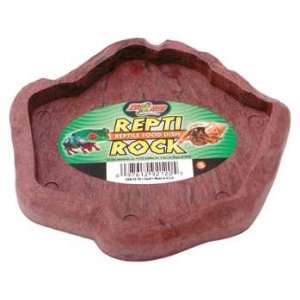  Zoo Med   Repti Rock Food Dish SM: Pet Supplies