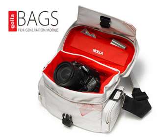 Golla Digital SLR Camera Bag Case  Light Gray  Smile G780 