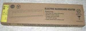   MARLEY 2512W NAVAJO WHITE 2500 RESIDENTIAL BASEBOARD HEATER ELECTRIC