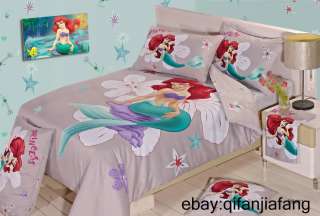   LITTLE MERMAID QUEEN 7PC COMFORTER IN A BAG (latest styles)  