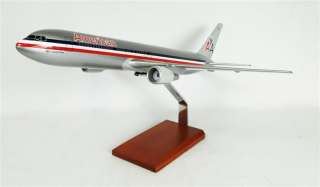   AIRLINES 1/100 BOEING 767 DESK TOP DISPLAY JET MODEL AIRCRAFT AIRPLANE