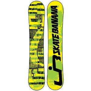 Lib Tech Skate Banana BTX Snowboard Yellow / Green 156 Mens 2012 