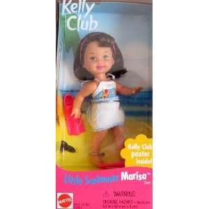  Barbie Kelly LITTLE SWIMMER MARISA Doll w Swim Fins (1999 Kelly 