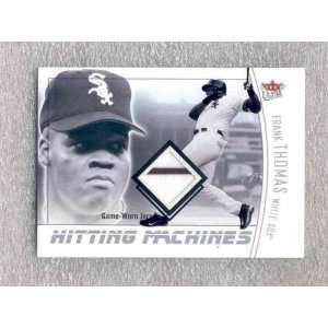  2004 Ultra Hitting Machines Jersey Silver FT Frank Thomas (Baseball 
