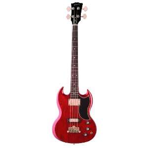 Gibson SG Bass Guitar, Heritage Cherry Musical 