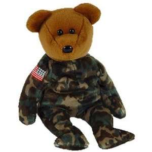  Ty Beanie Babies   Hero USA the Bear [Reversed Flag 