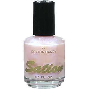   SATION Professional Cotton Candy Nail Polish 0.5oz (Color 77) Beauty