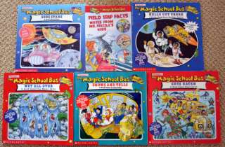 Huge Lot 17 Magic School Bus Books Joanna Cole PBS Science Homeschool 