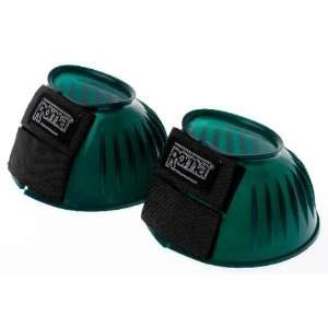  Roma Double Tape Pvc Ribbed Bell Boot   Hunter Green 