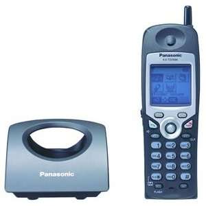  Panasonic KX TD7896B Cordless Telephone Black Electronics