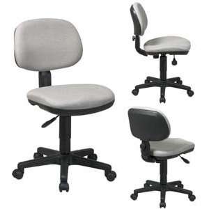   Capretto Jet Black Office Star Basic Task Desk Chair