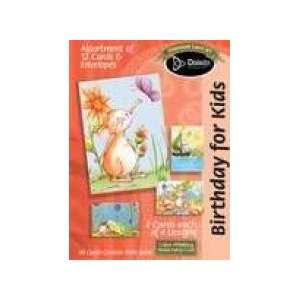  Boxed Gift Cards Birthday Child Kids 2 (12 Pack 