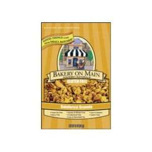 Real dried bananas and roasted sliced brazil nuts with coconut flavor 