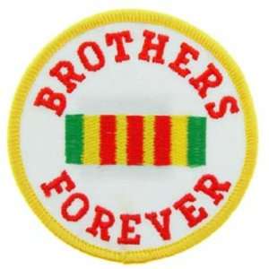  Vietnam Brothers Forever Patch Red & White 3 Patio, Lawn 
