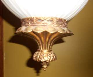 MID CENTURY HANGING FALKENSTEIN GLOBE SWAG LAMP  