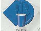 Cups 12 oz True Blue Plastic Cups Wedding/Partie​s