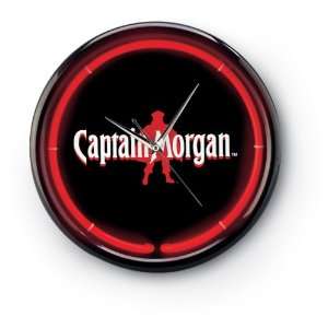 Captain Morgan Neon Clock