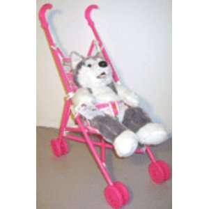    Folding Stroller for Teddy Bears and Baby Dolls Toys & Games