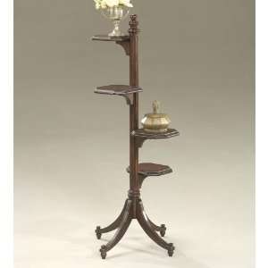  : Solid Wood and Cherry Veneer Plant Stand by Butler: Home & Kitchen