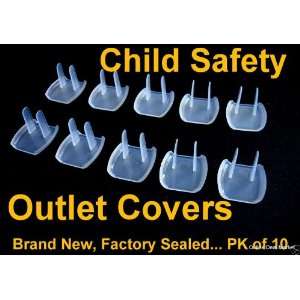  Baby Child Proof Safety Electrical Outlet Cover PACK OF 10 