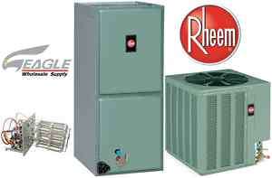 Ton Rheem 13 SEER Air Conditioner Split System R410a  