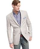    Alfani RED Jacket, Beige Solid Linen Slim Fit Blazer customer 