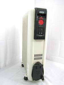 DeLonghi Electric 3 Stage Adjustable 1500 Watt Oil filled Heater Air 