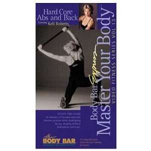   Body Bar Hard Core Abs and Back Exercise Video VHS: Sports & Outdoors