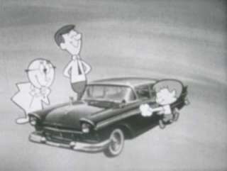 DUPONT #7 Auto Polish animated 1960s B&W tv commercial 16mm (c112 