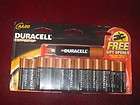 20 Duracell AA Alkaline Batteries Exp March 2017 NEW NI