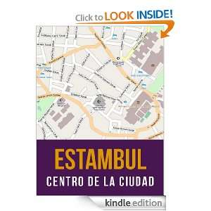 Estambul, Turquía mapa del centro de la ciudad (Spanish Edition 