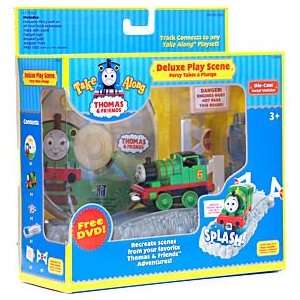  Thomas & Friends Take Along Percy Deluxe Play Scene Toys & Games
