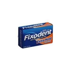  Fixodent Denture Adhesive Powder Extra Hold, 2.7 oz (Pack 