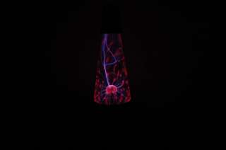 Lava Brand Electro Plasma Lamp Globe w/Black Base & Cap  