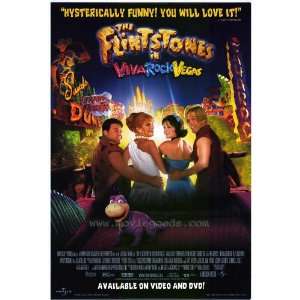  The Flintstones in Viva Rock Vegas (2000) 27 x 40 Movie 