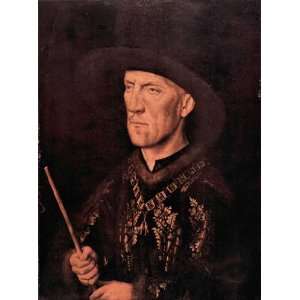  Portrait of Baudouin de Lannoy by Jan Van Eyck canvas 