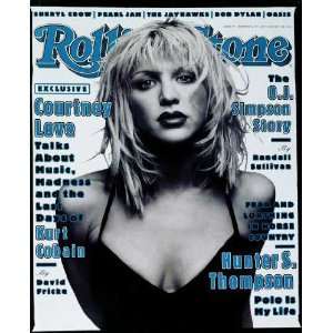  Rolling Stone Cover of Courtney Love by unknown. Size 10 