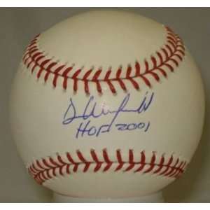 Dave Winfield Signed Baseball HOF 2001 Yankees Steiner